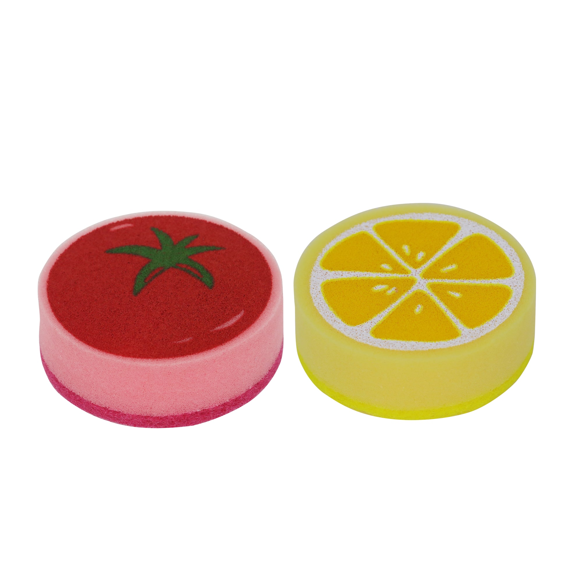 Assorted 3.5" Fruit Scrubby Sponge, 1pc. by Fab Finds